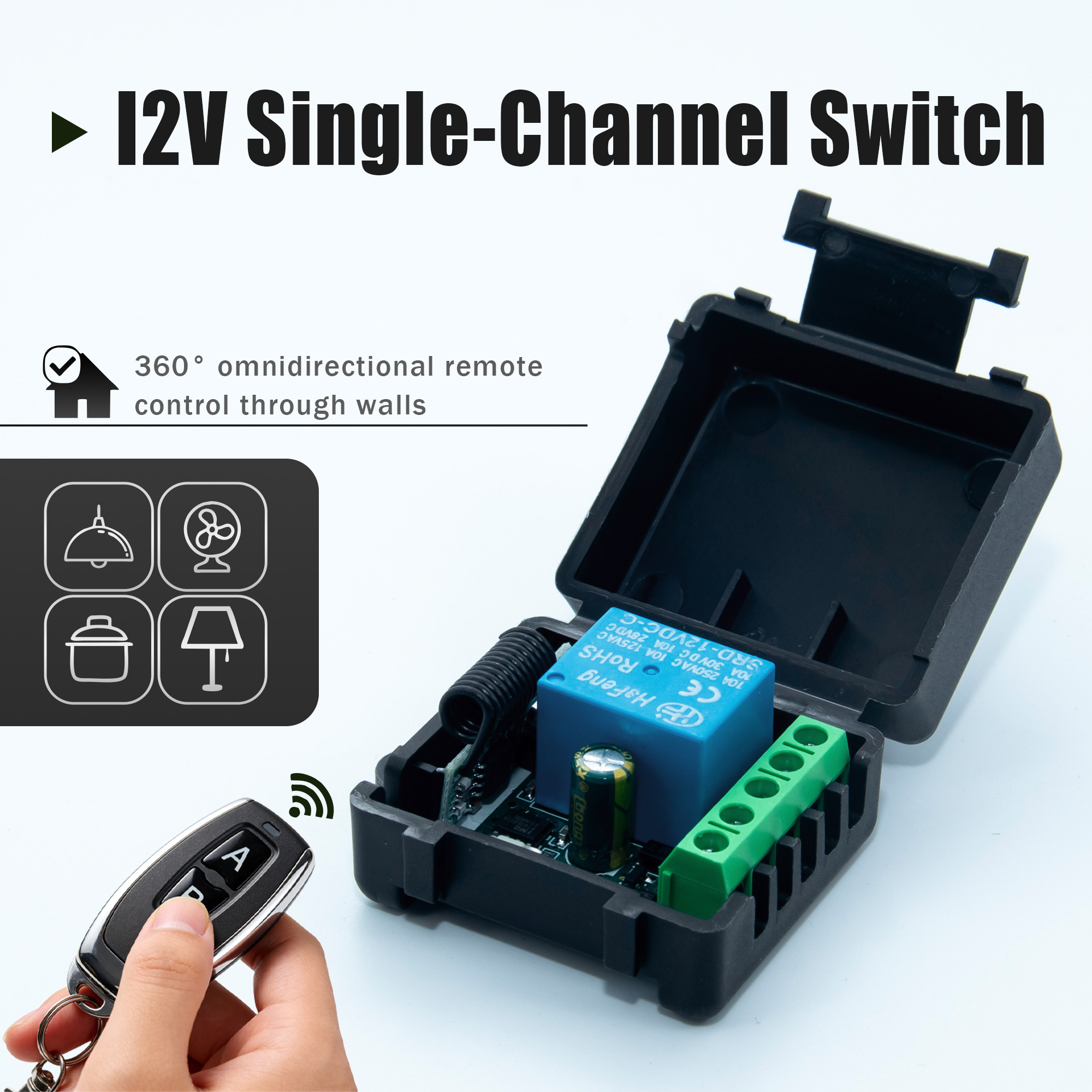 Joystick Module - Bezprzewodowy przełącznik zdalnego sterowania DC 12V