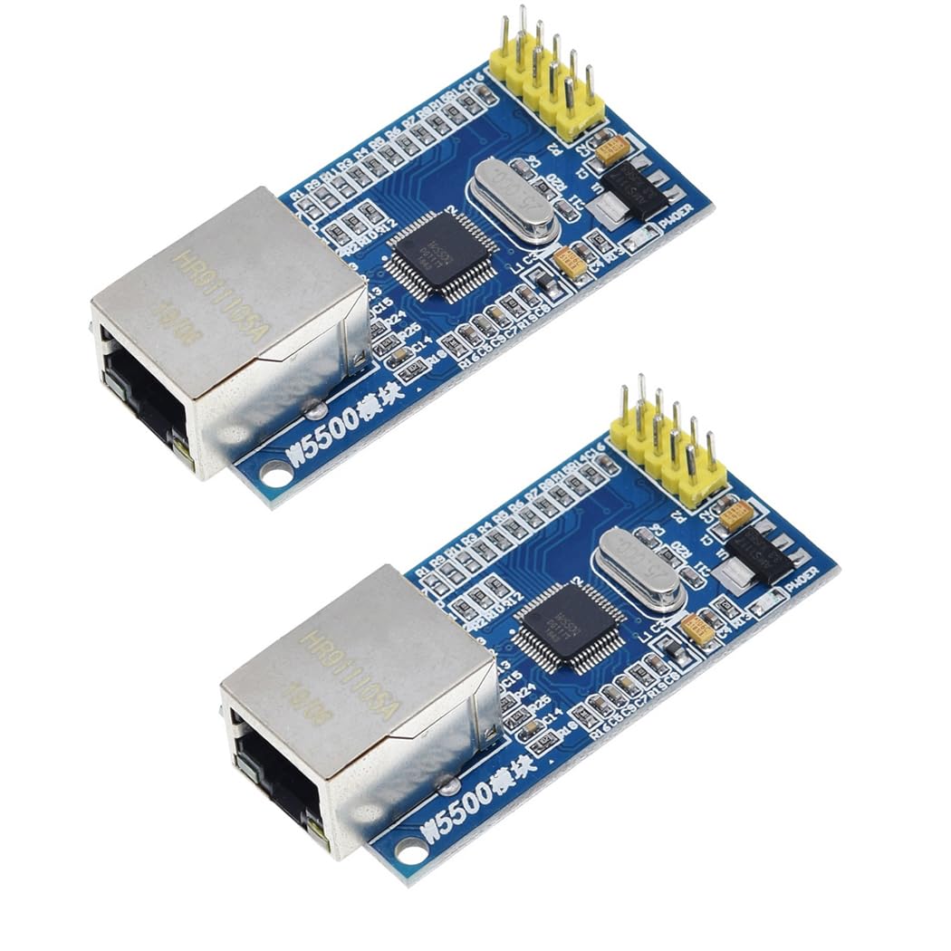 Ethernet W5500 - Moduł sieciowy Ethernet W5500, obsługujący protokół