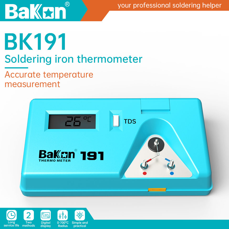 Soldering Iron Temperature Probe - Termometr do testowania końcówek lutowniczych Bakon