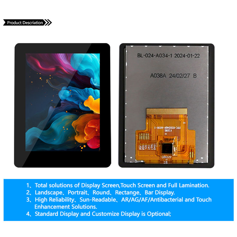 Tft Display 2.4 - 2,4-calowy 240X320 IPS MCU SPI 8080