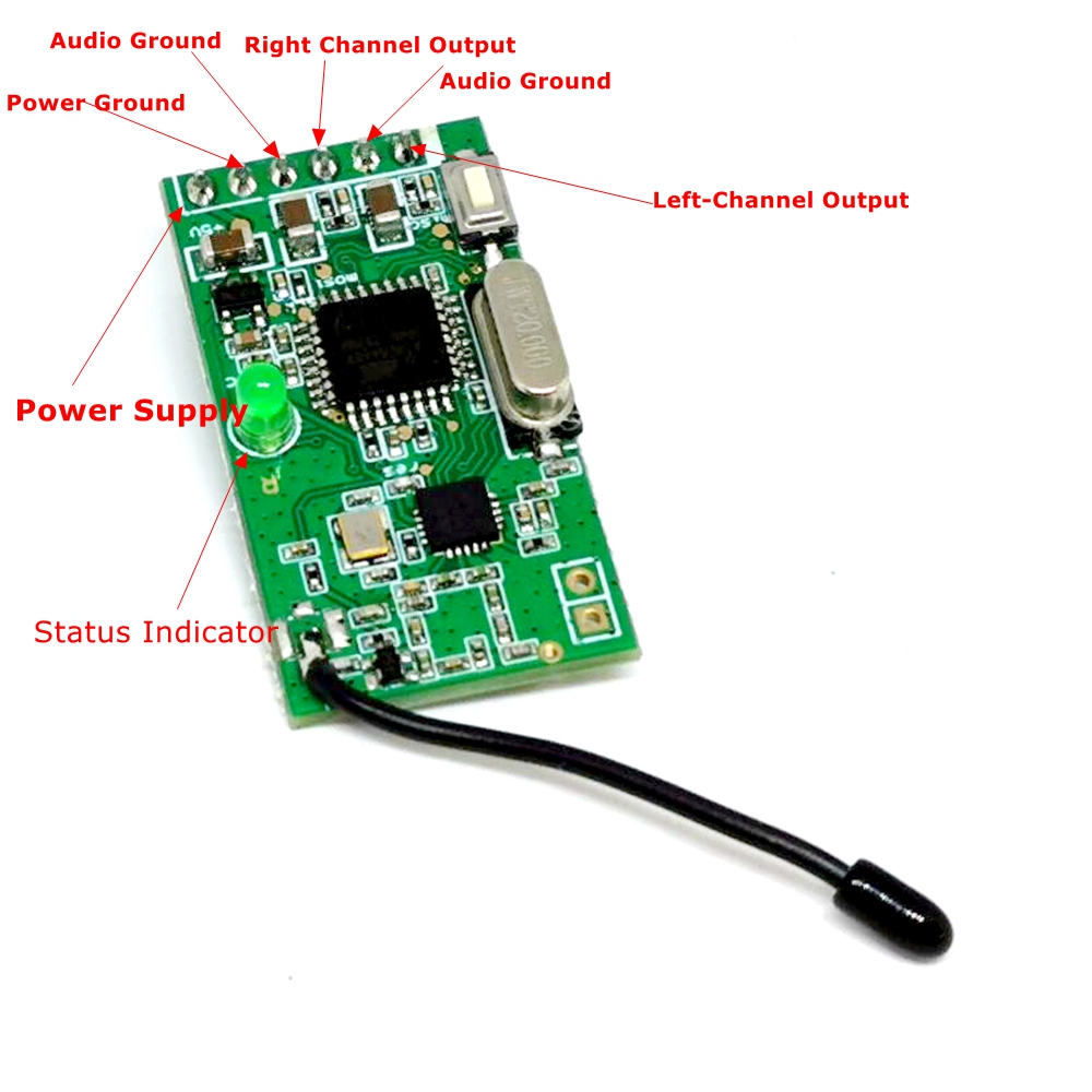 Nrf24L01 - Moduł bezprzewodowego nadajnika-odbiornika cyfrowego audio 2.4G