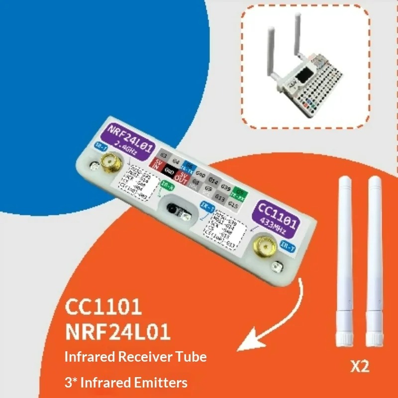 Nrf24L01 - M5Stack CardPuter 3 w 1 Moduł
