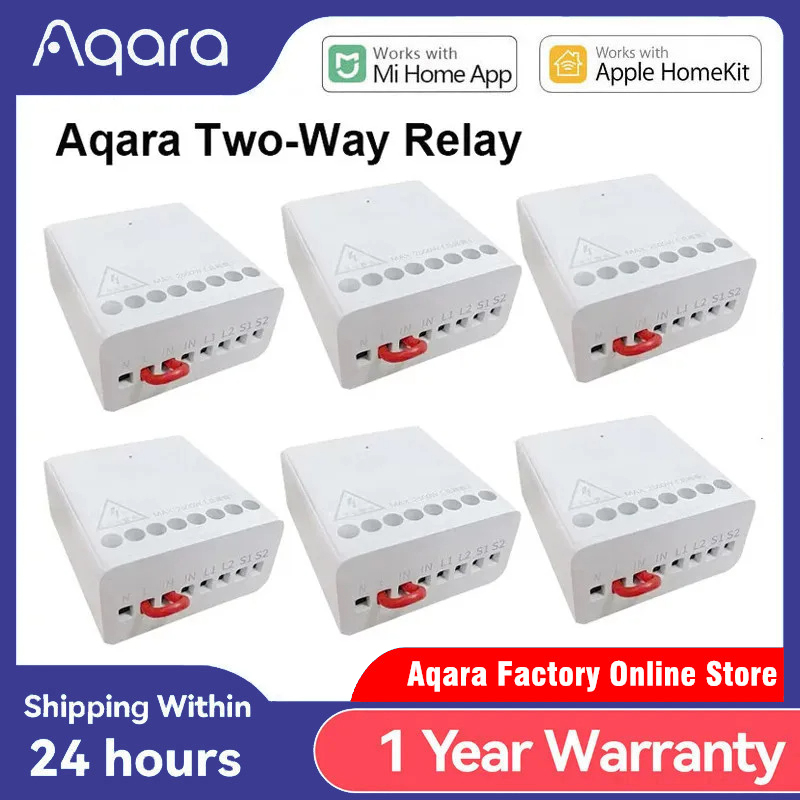 Relay Module 1 Channel - Moduł sterowania dwukierunkowego Aqara Smart, przekaźnik,