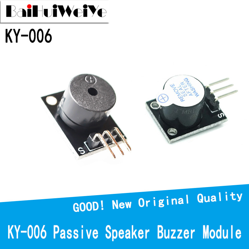 Buzzer Module - Aktywny/pasywny moduł brzęczyka dla Arduino KY-012