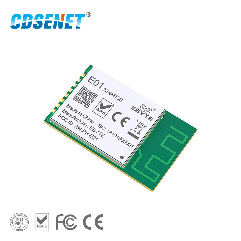 Nrf24L01 - 5 sztuk nRF24L01P 2.4GHz 20mW E01-2G4M13S