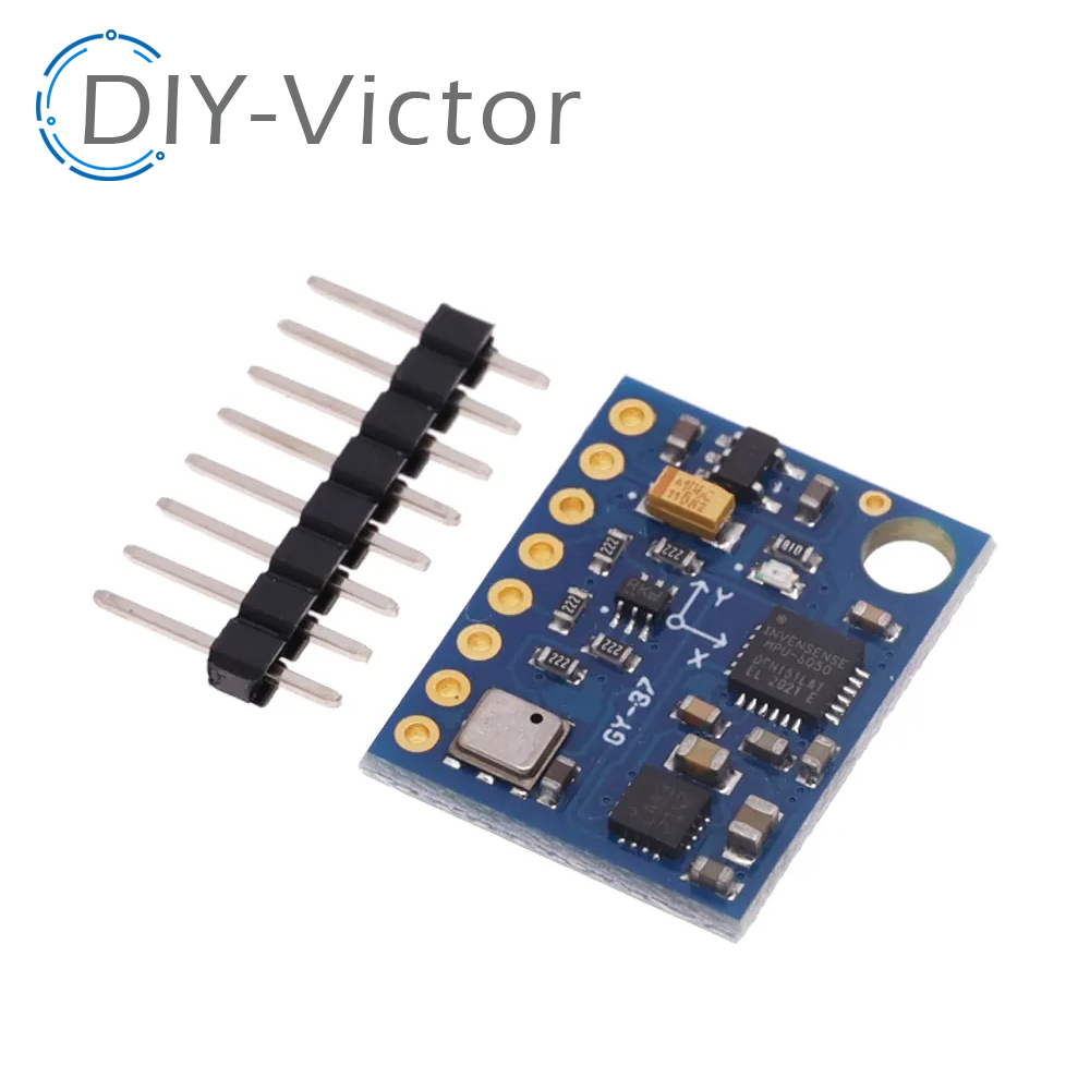 Mpu6050 - Moduł GY-87 10DOF, oryginalny, z czujnikami