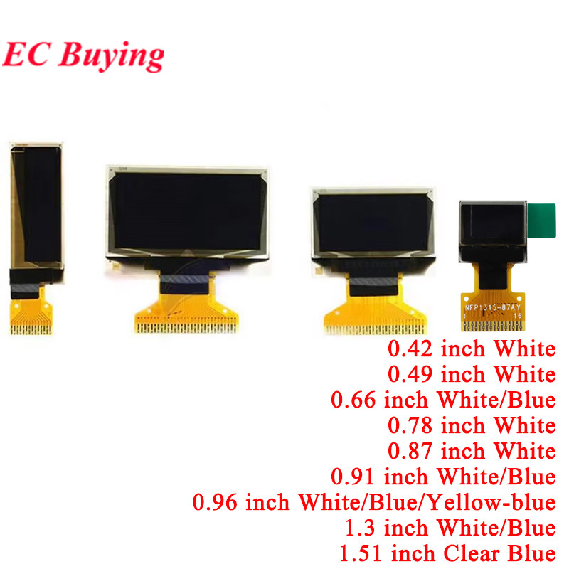 Ssd1306 - Wyświetlacz OLED LCD 0,42 0,49 0,66