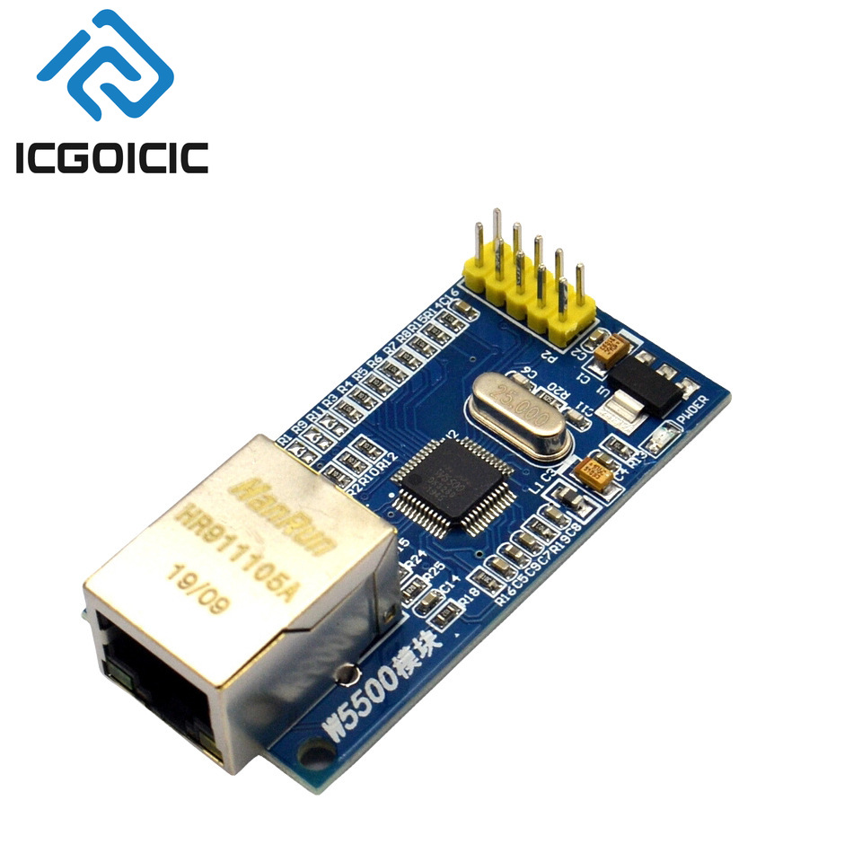 Ethernet W5500 - Moduł Ethernet W5500 – TCP/IP z