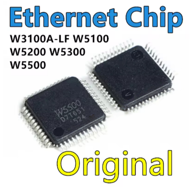 Ethernet W5500 - W3100A-LF W5100 W5200 W5300 W5500 Układ