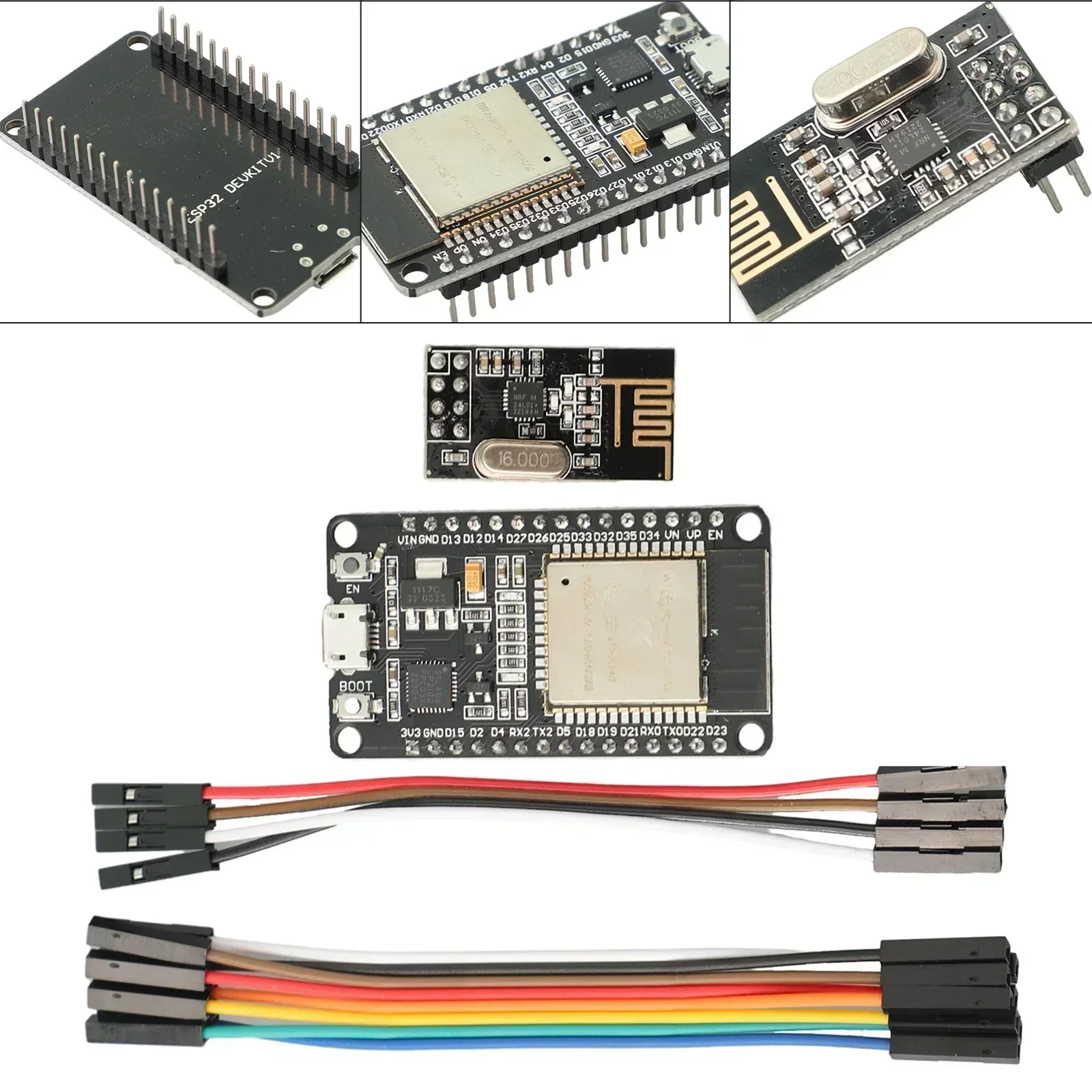 Nrf24L01 - OpenDTU do zestawu DIY, ESP32+NRF24L01+kabel, monitorowanie