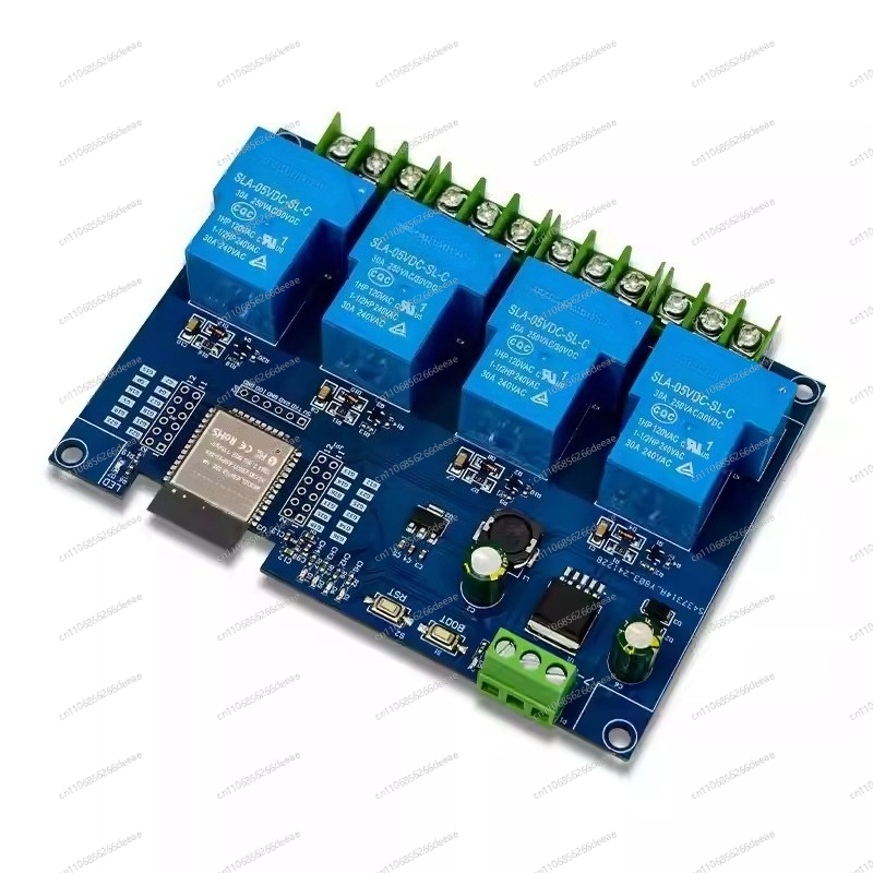 Relay Module 4 Channel - 4-kanałowy moduł przekaźnikowy WiFi Bluetooth 30A