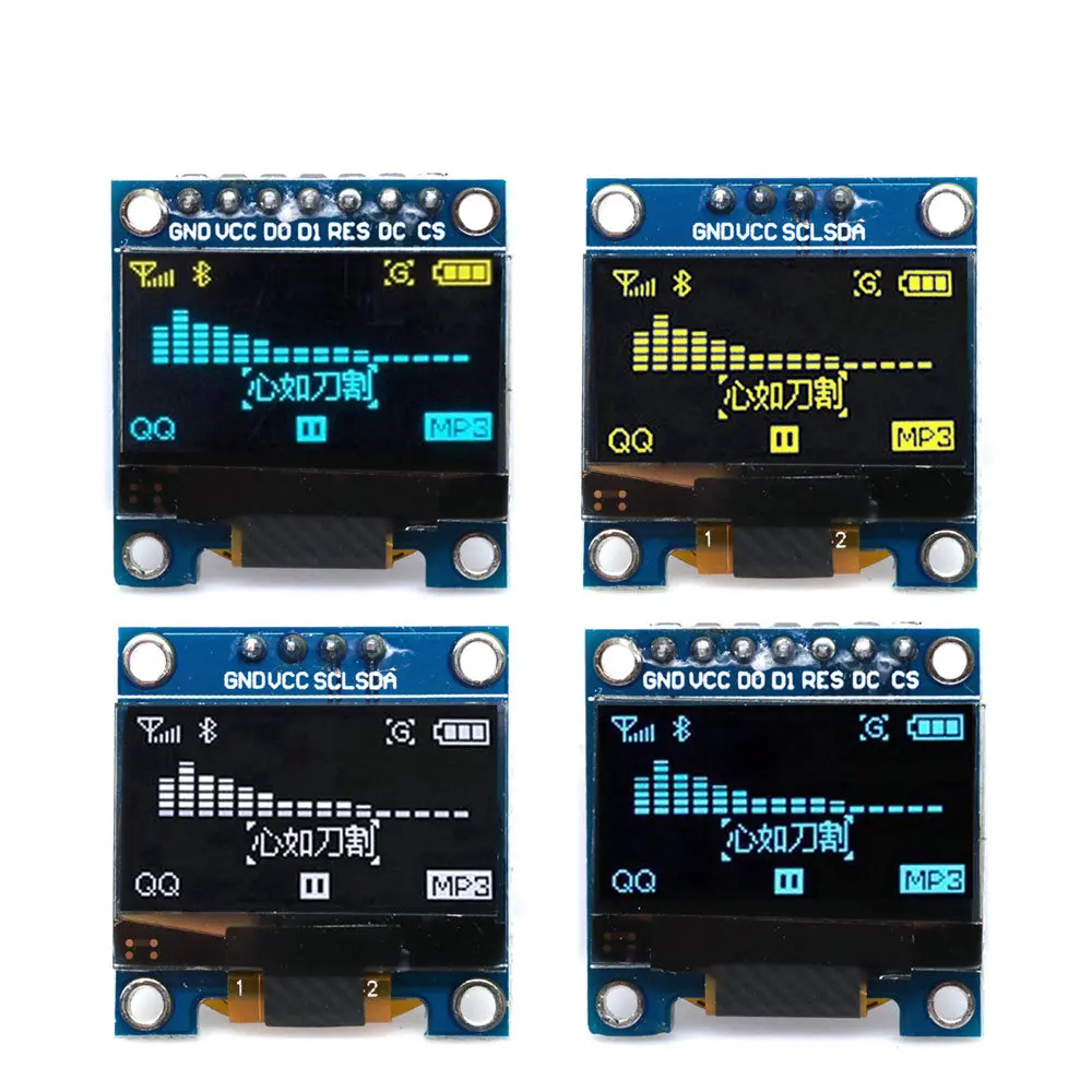 Ssd1306 - Wyświetlacz OLED o wysokim kontraście, 0,96