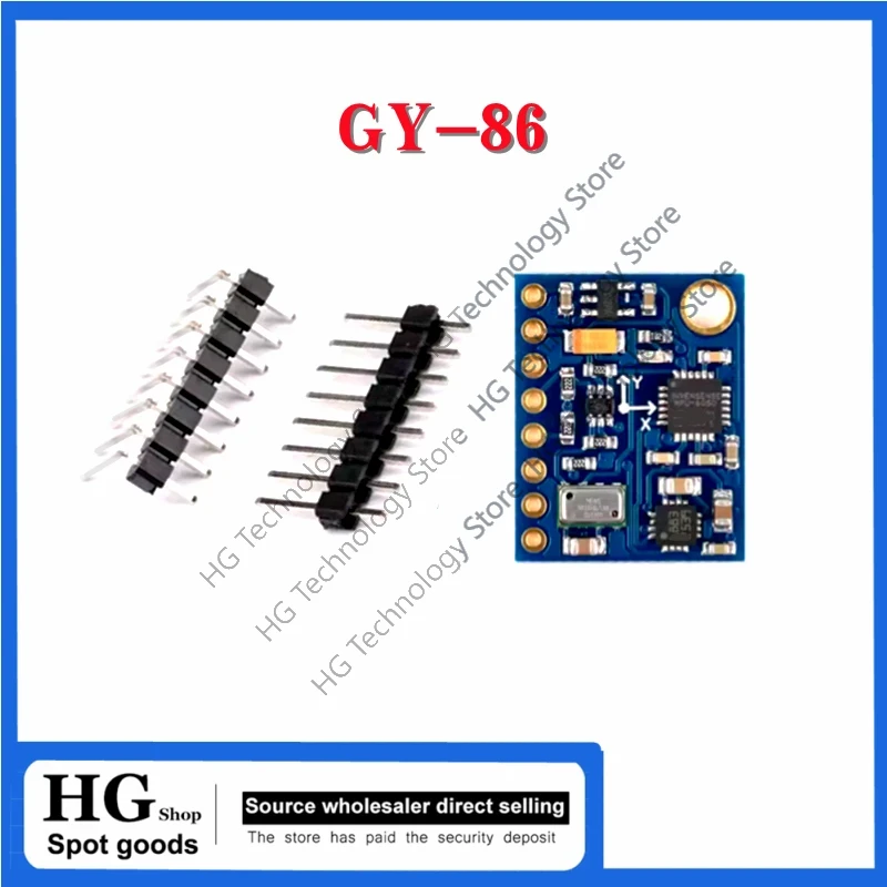 Mpu6050 - GY-86 10DOF MS5611 HMC5883L MPU6050 Moduł