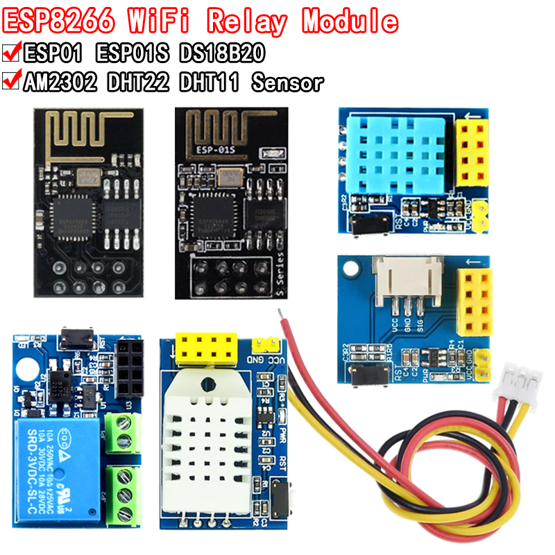 ESP8266 5V moduł przekaźnika W – Ds18B20 recenzja i cena