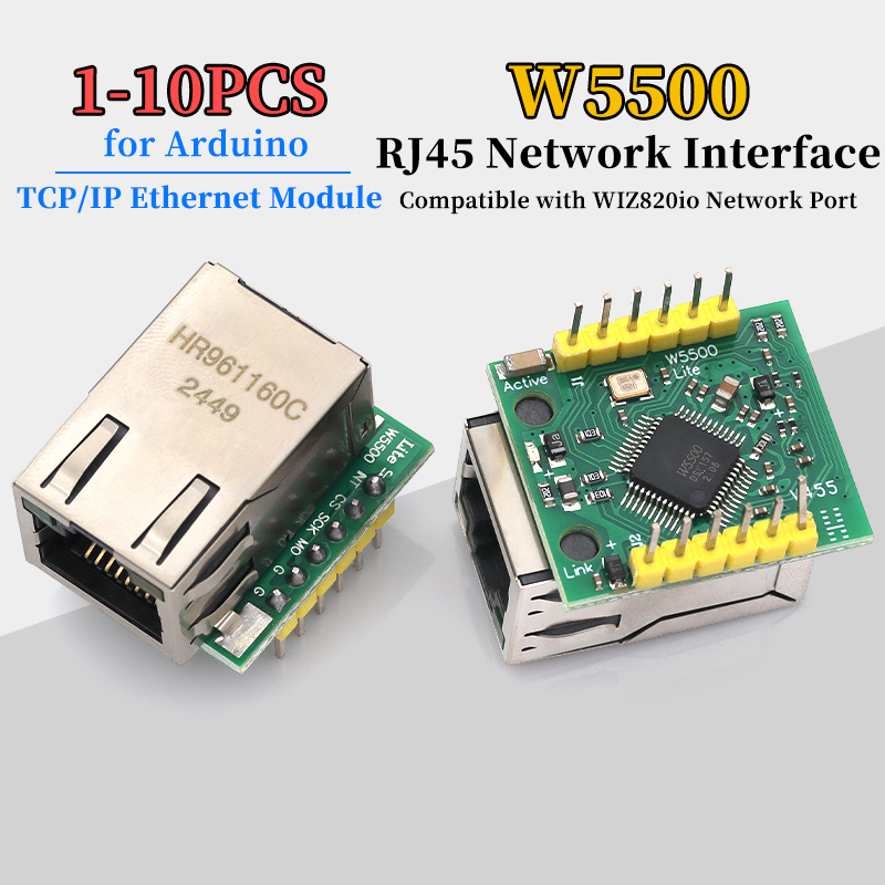 1/5/10 szt. Moduł W5500 TCP/IP – Ethernet W5500 recenzja i cena