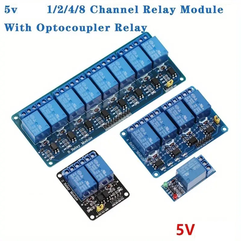 2 szt. 1/2/4/8 kanałowy moduł  – Relay Module 4 Channel recenzja i cena