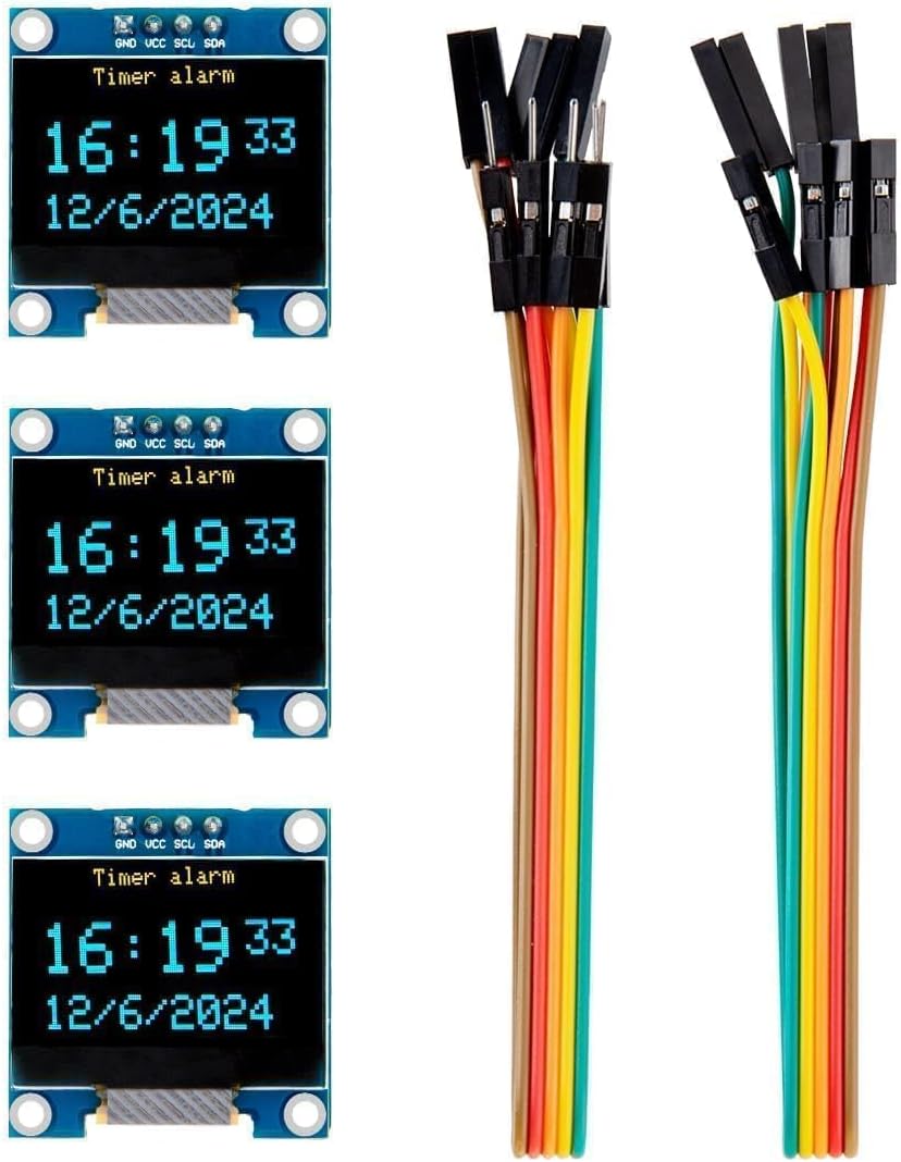 3 SZT. Moduł ekranu OLED 0,96  – Ssd1306 recenzja i cena