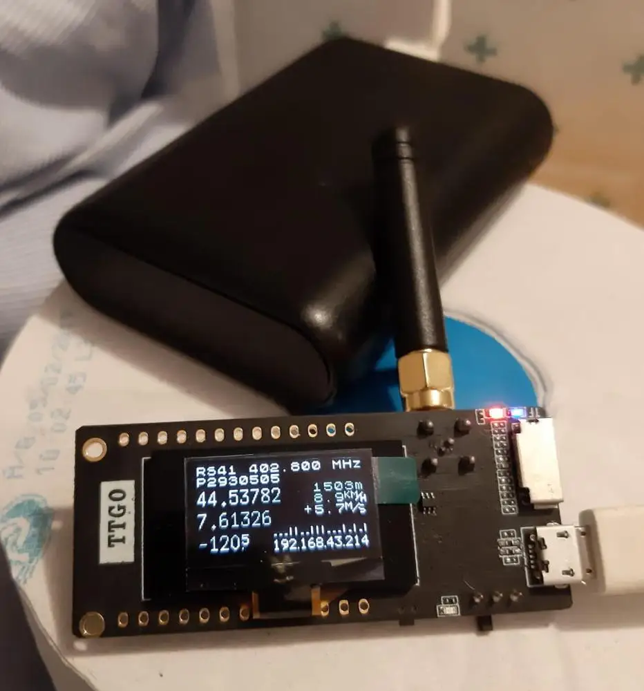 LILYGO ®   TTGO LoRa32 V2.1_1. – Oled Display 0.96 recenzja i cena