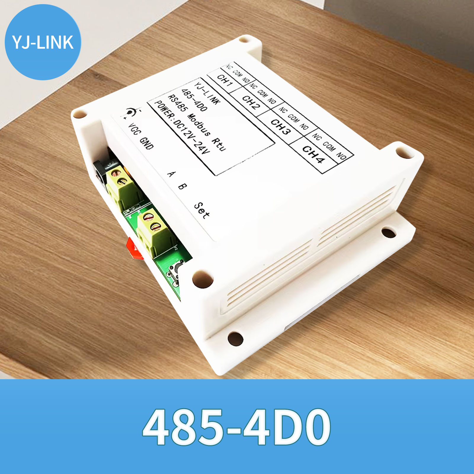 485-4DO RS485 4-kanał zdalnie  – Relay Module 4 Channel recenzja i cena