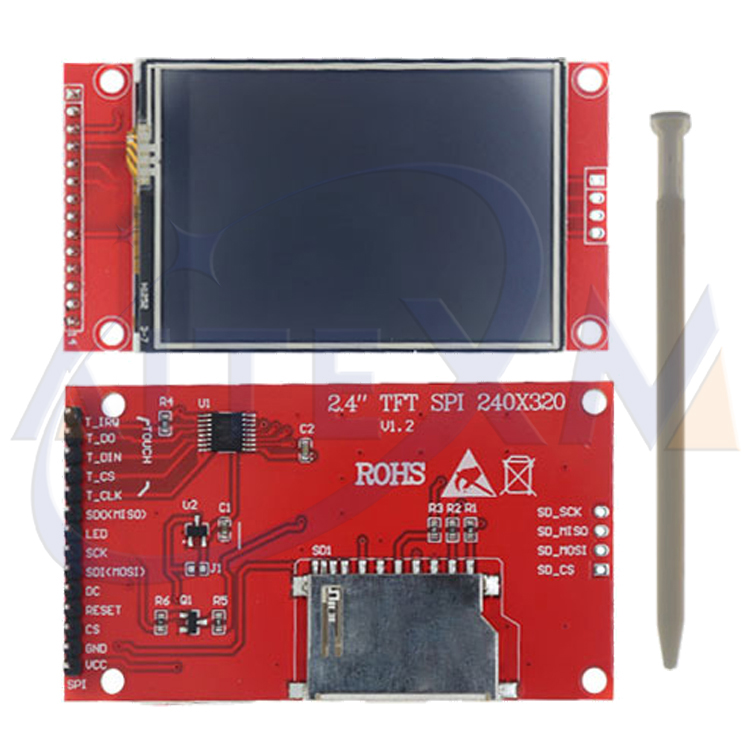 Wyświetlacz SPI Serial z Dotyk – Tft Display 2.4 recenzja i cena