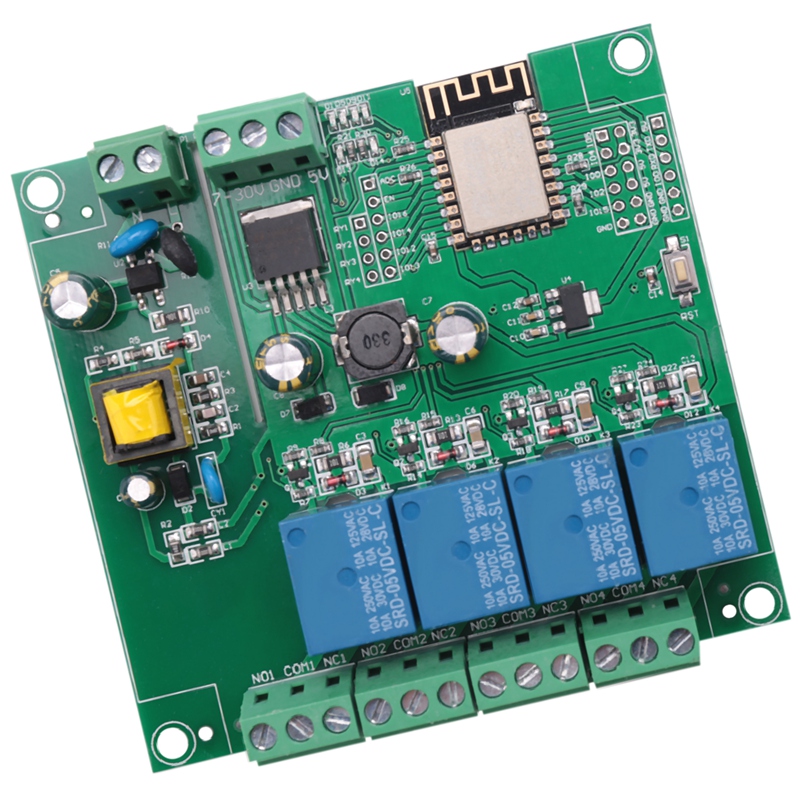 Moduł przekaźnikowy ESP8266 Wi – Relay Module 4 Channel recenzja i cena